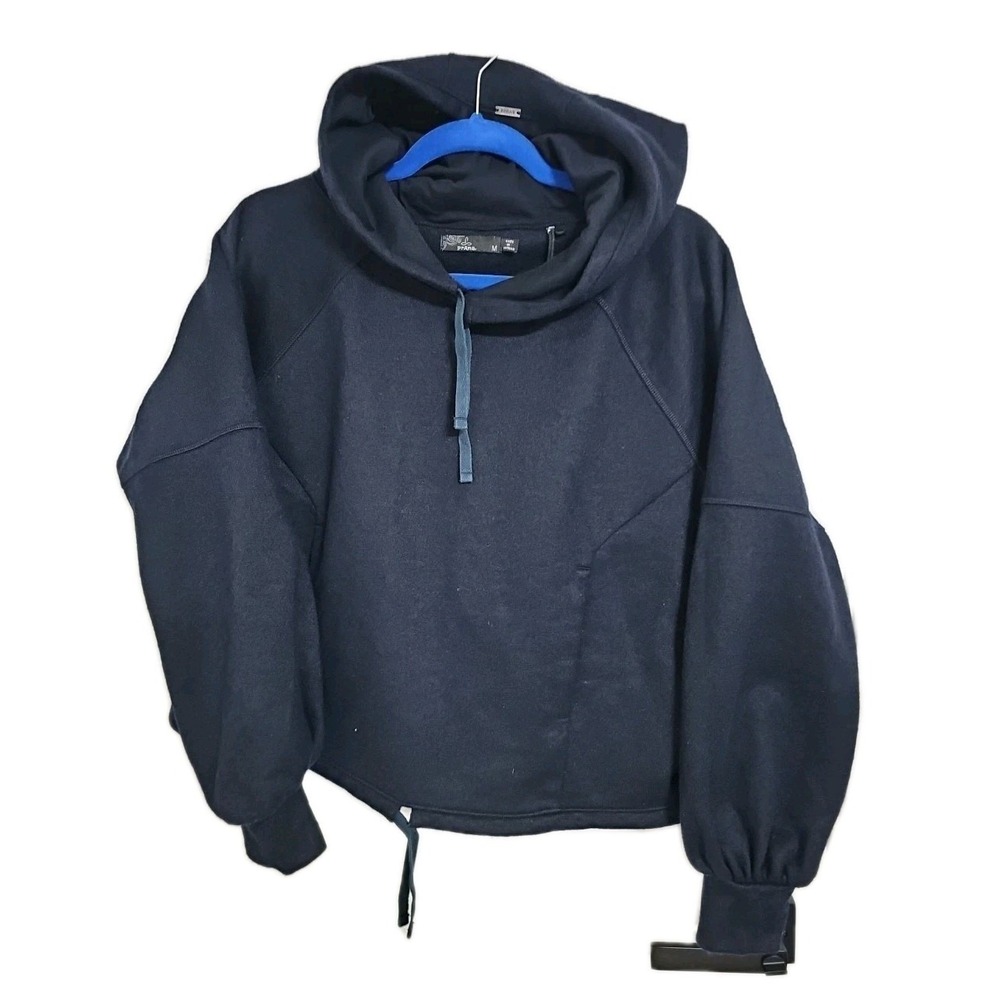 Prana Ziller Sweatshirt Pullover Hoddie Navy Blue‎ M W/Front Pocket - 1963571